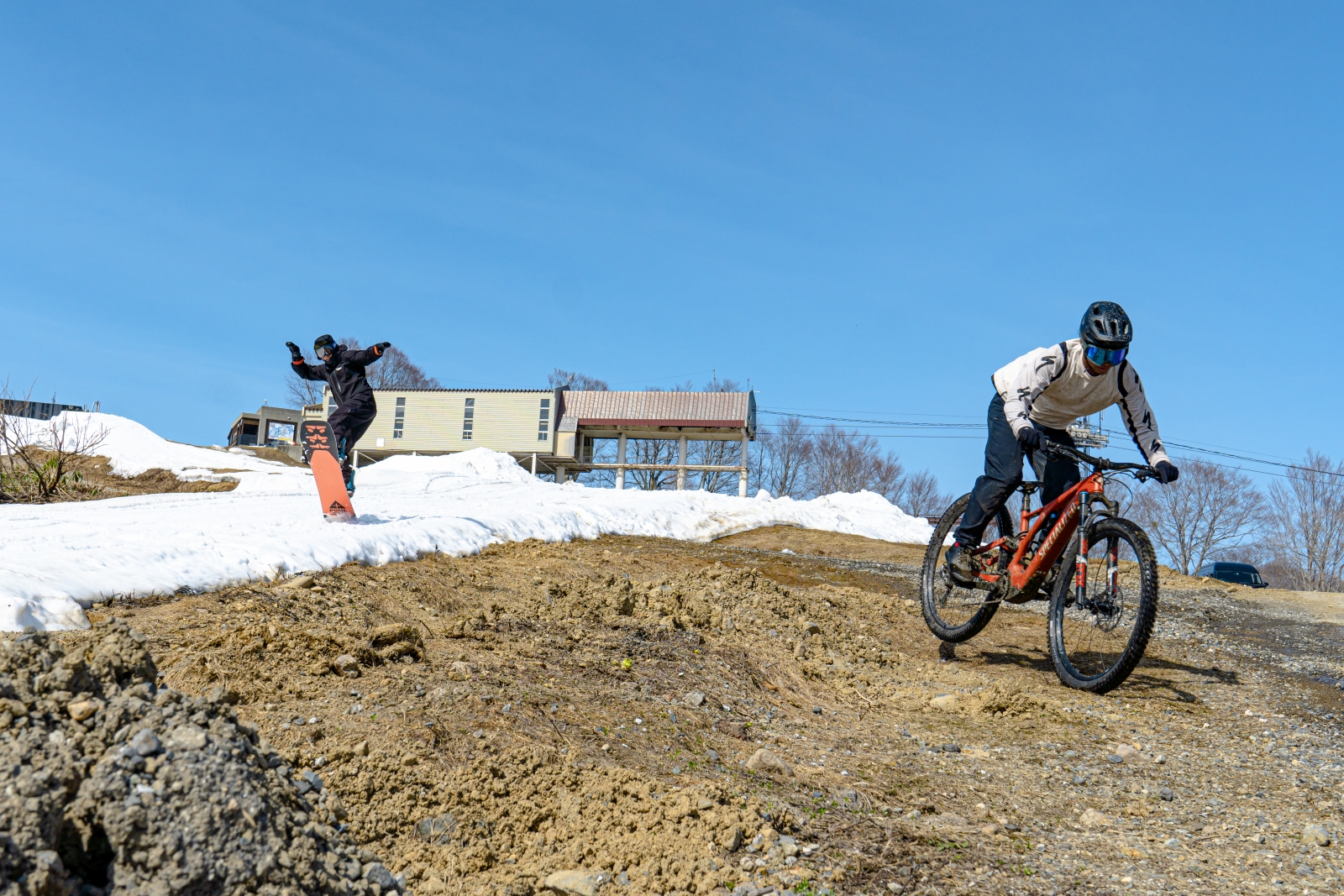 Snowboard×MTB